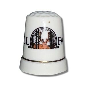 Bushkill Falls Porcelain Thimble
